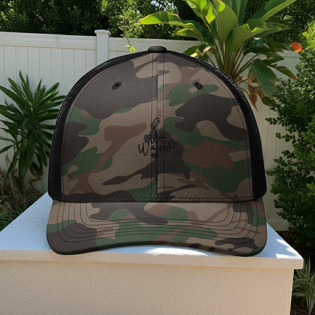 Camo Grape Trucker Hat